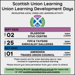 Union Learning Development Days (September/October)