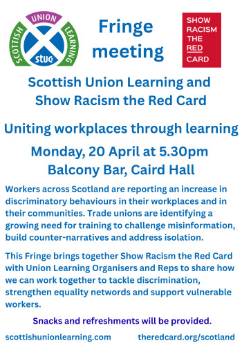 Scottish Union Learning Fringe Meeting at STUC Congress 2026