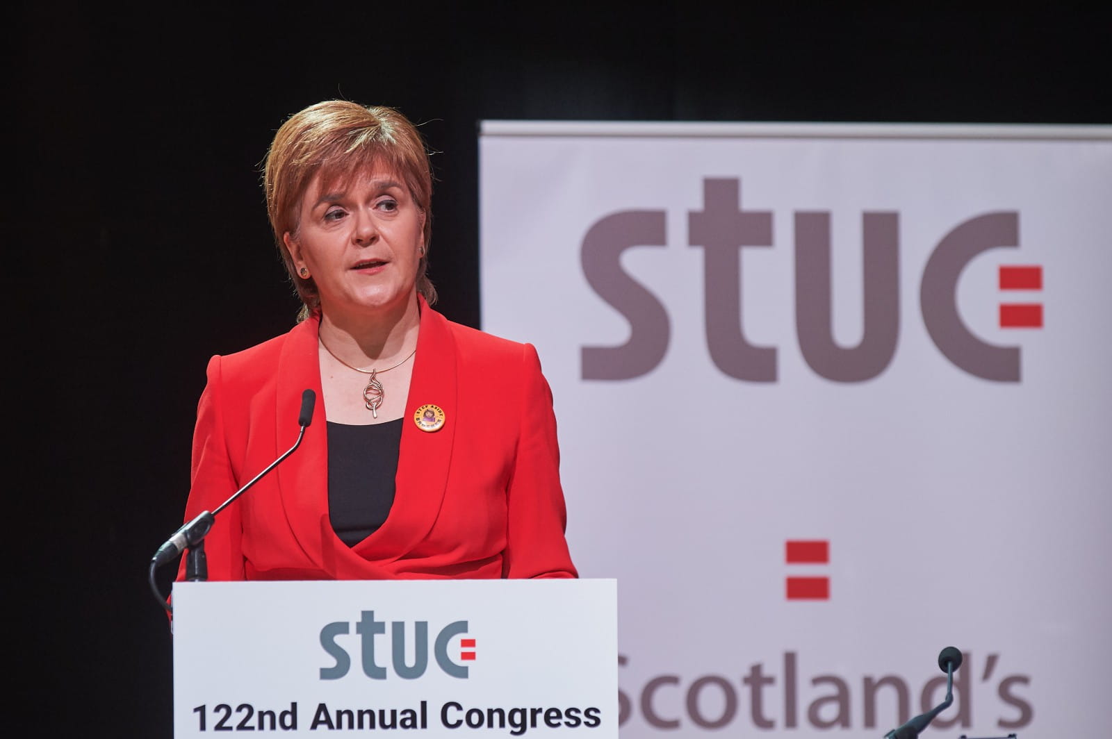 STUC 2019 Congress, Caird Hall, Dundee.