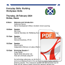 2024 Everyday Skills Event Programme