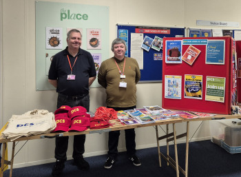 Reps at PCS learning stall