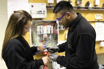 Two Apprentices at work